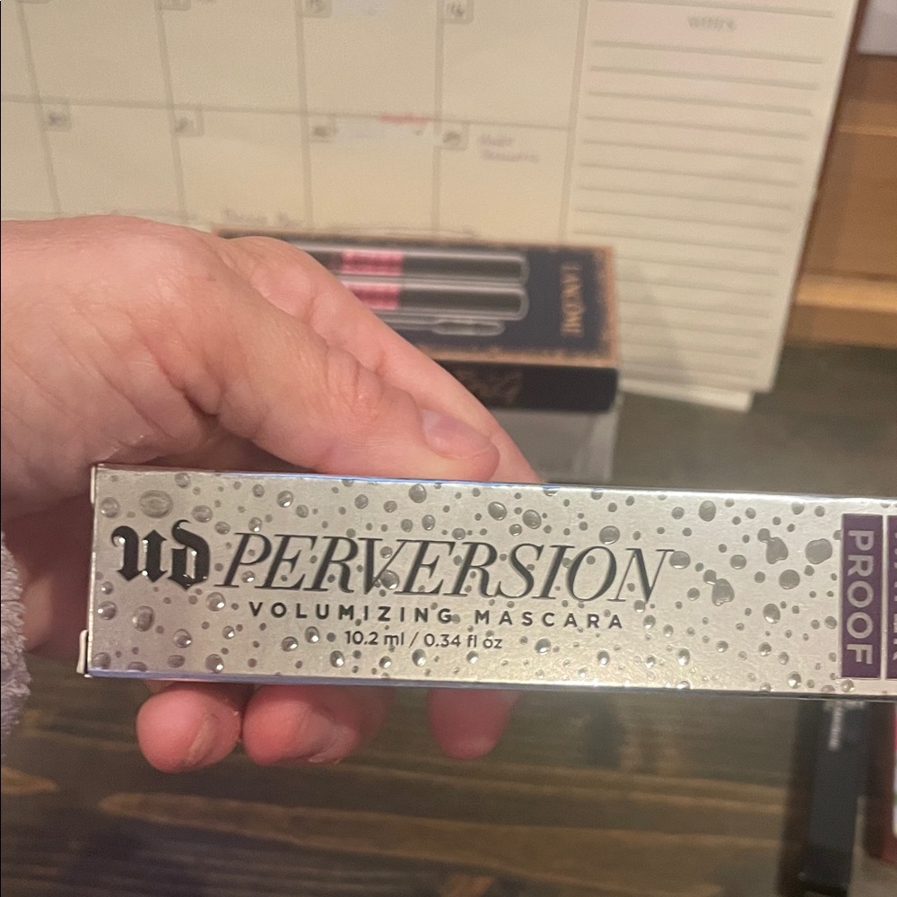 Urban Decay Perversion Waterproof Mascara in Silver Box